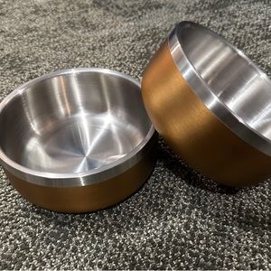 New Double wall insulated pet bowls 3 cups